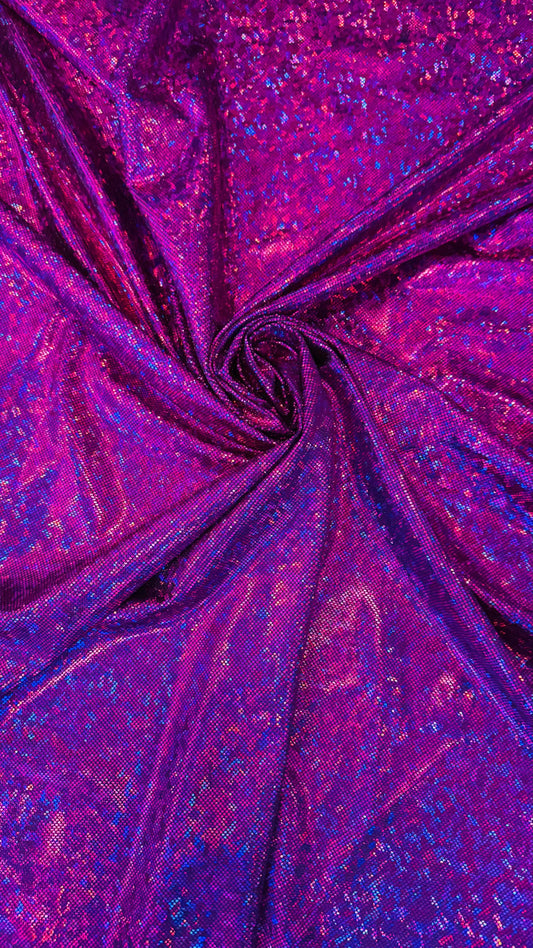 Shattered glass nylon spandex Eggplant/Magenta 4way stretch broken glass design 58/60" Sold by the YD. Ships worldwide from Los Angeles CA