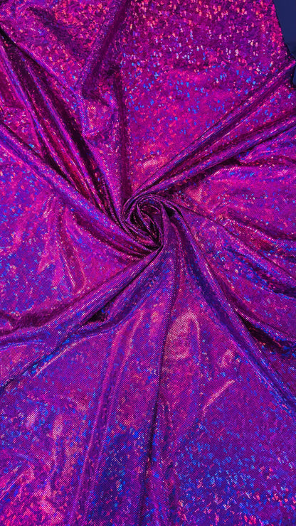 Shattered glass nylon spandex Eggplant/Magenta 4way stretch broken glass design 58/60" Sold by the YD. Ships worldwide from Los Angeles CA