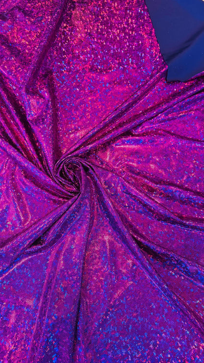 Shattered glass nylon spandex Eggplant/Magenta 4way stretch broken glass design 58/60" Sold by the YD. Ships worldwide from Los Angeles CA