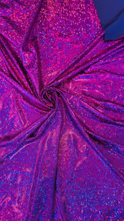 Shattered glass nylon spandex Eggplant/Magenta 4way stretch broken glass design 58/60" Sold by the YD. Ships worldwide from Los Angeles CA