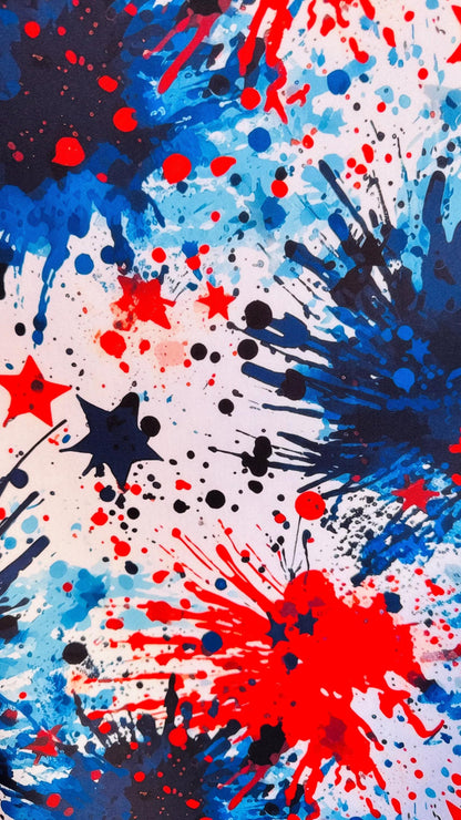 New Splatter Paint design print on neoprene super techno 2-way stretch 58/60” Sold by the YD. Ships Worldwide from Los Angeles California US