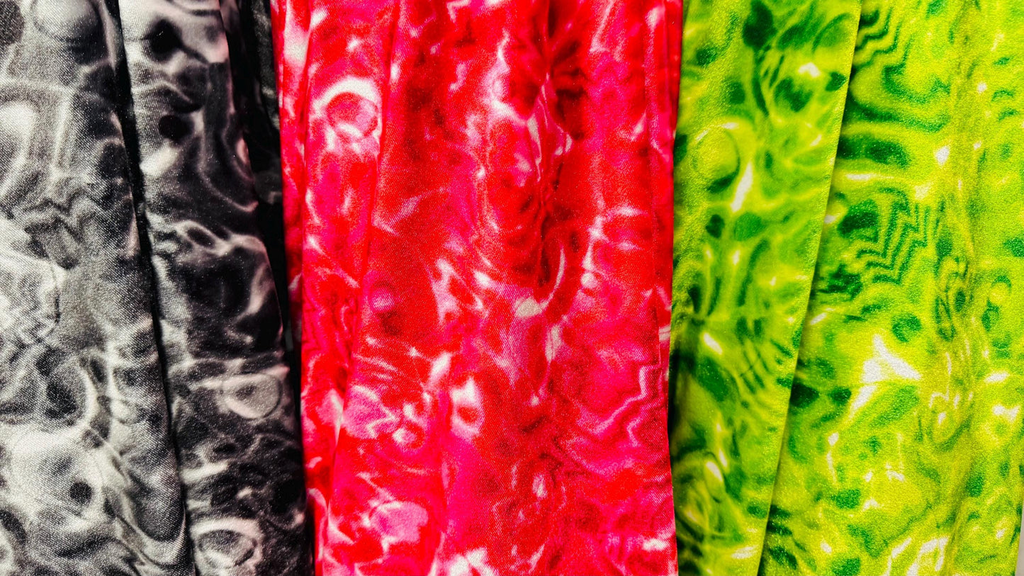 NEW Lava Modern abstract  design print on best quality of stretch velvet 4-way stretch 58/60” Sold by the YD. Ships Worldwide from L.A CA