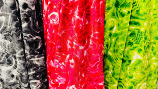 NEW Lava Modern abstract  design print on best quality of stretch velvet 4-way stretch 58/60” Sold by the YD. Ships Worldwide from L.A CA