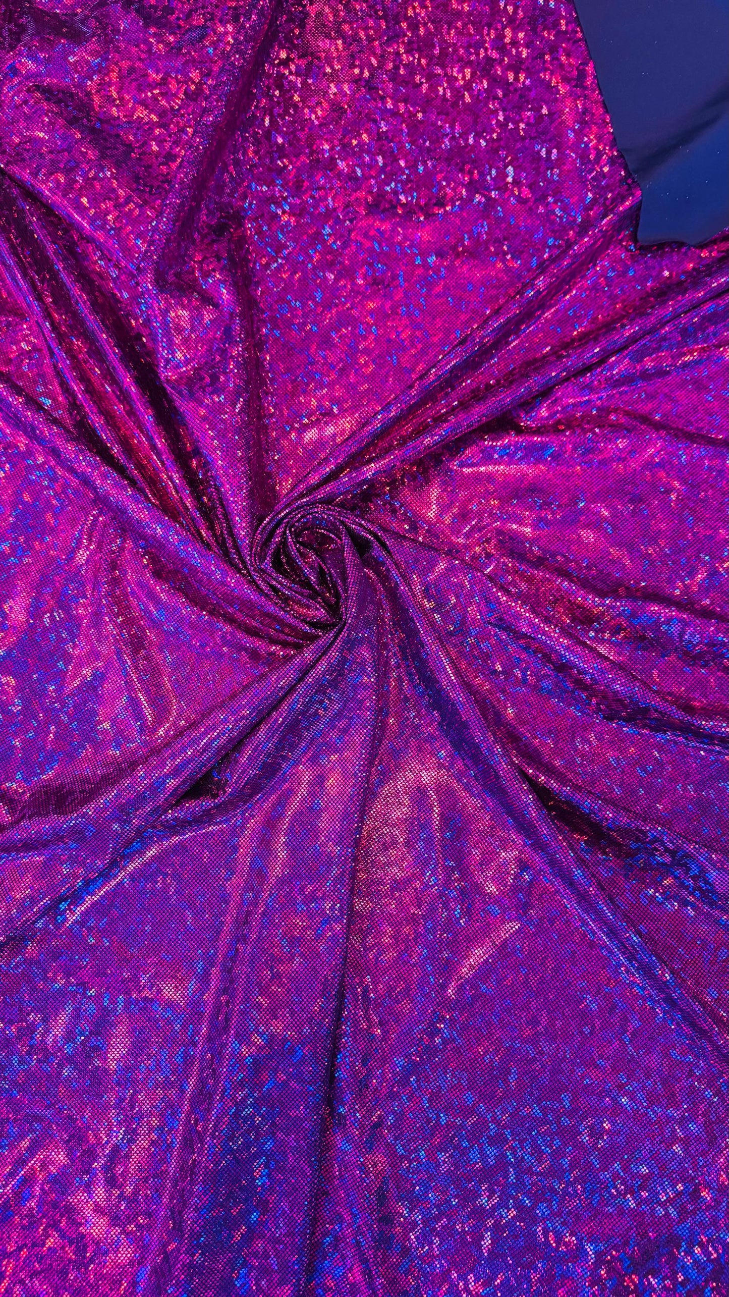 Shattered glass nylon spandex Eggplant/Magenta 4way stretch broken glass design 58/60" Sold by the YD. Ships worldwide from Los Angeles CA