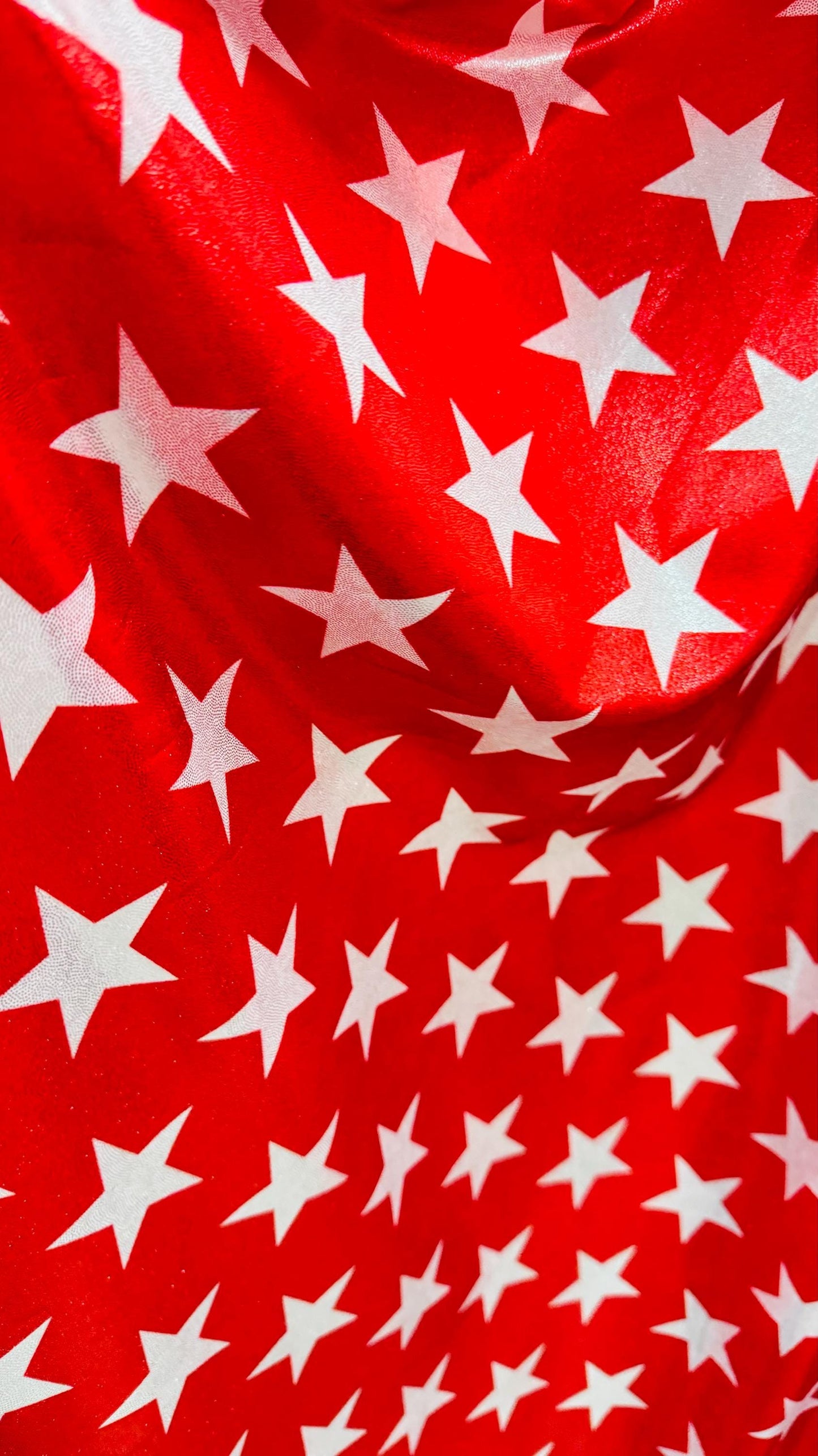 Freedom American Stars design metallic stars design and Starts Nylon design 4-way stretch 58/60” Sold by the YD. High quality fabrics