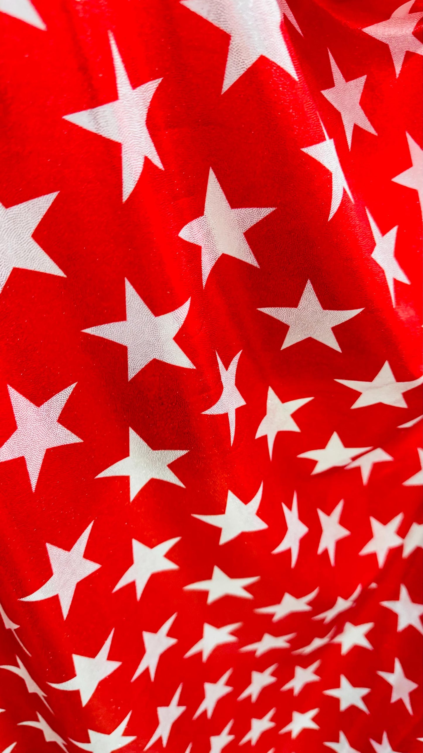 Freedom American Stars design metallic stars design and Starts Nylon design 4-way stretch 58/60” Sold by the YD. High quality fabrics