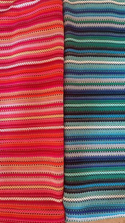 New Lace crochet design Multicolor 2-way stretch 58/60” Sold by the YD. High quality fabrics by AlexLAFabrics