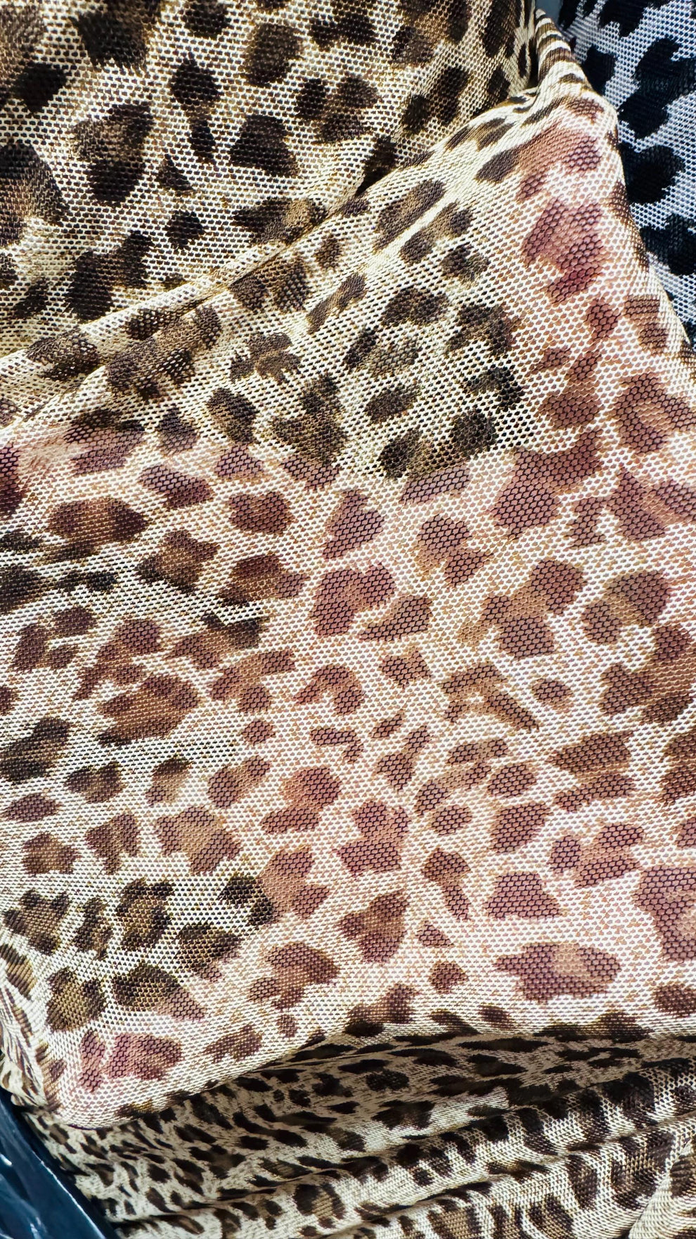 New Cheetah design print on power mesh nylon spandex 4-way stretch 58 ...