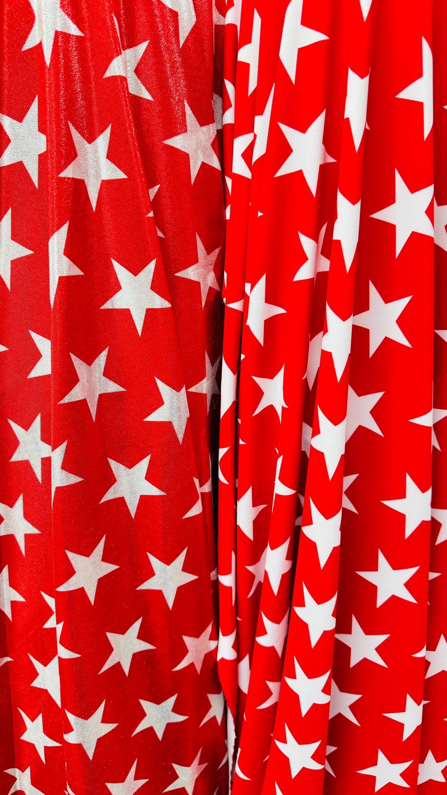 Freedom American Stars design metallic stars design and Starts Nylon design 4-way stretch 58/60” Sold by the YD. High quality fabrics