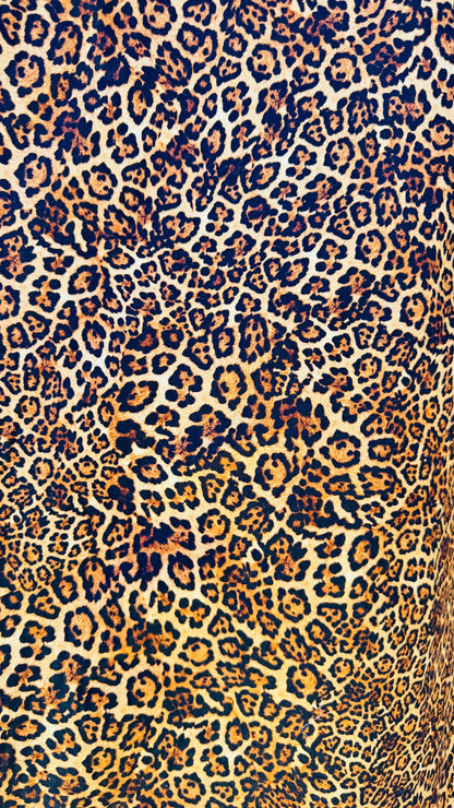 Wild Jaguar design print on great quality of cotton twill  Non Stretch 50”/52” Sold by the YD. Ships Worldwide from Los Angeles California