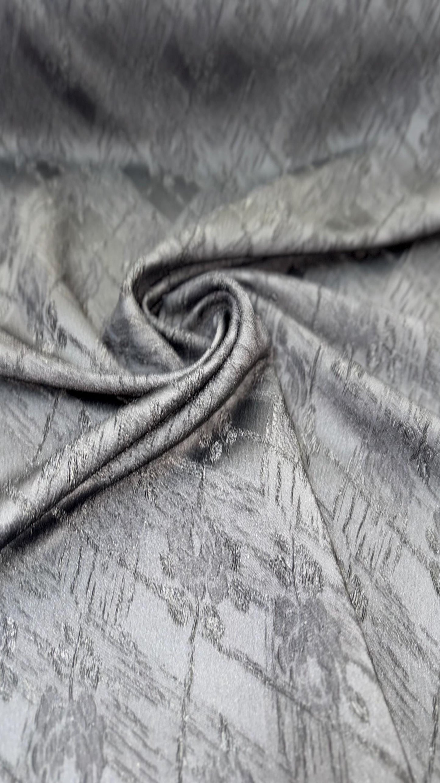 New Embossed Brocade flower design Non Stretch Black  color 58/60” Sold by the YD. High quality fabrics by AlexLAFabrics