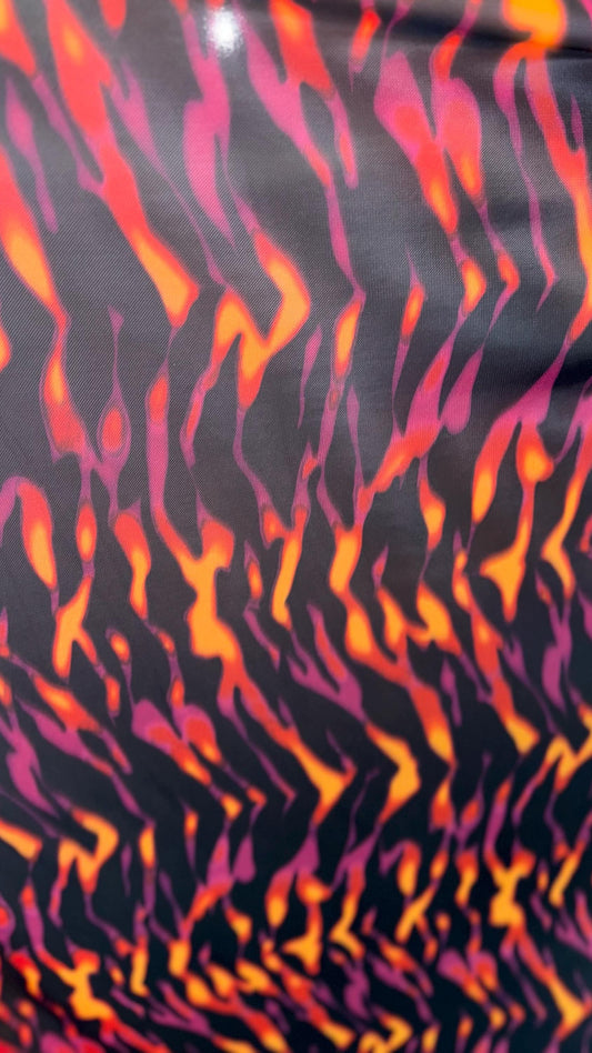Exotic Tiger design Bkack/Pink print on great quality of power mesh 4-way stretch 58/60” Sold by the YD. Ships Worldwide from Los Angeles Ca