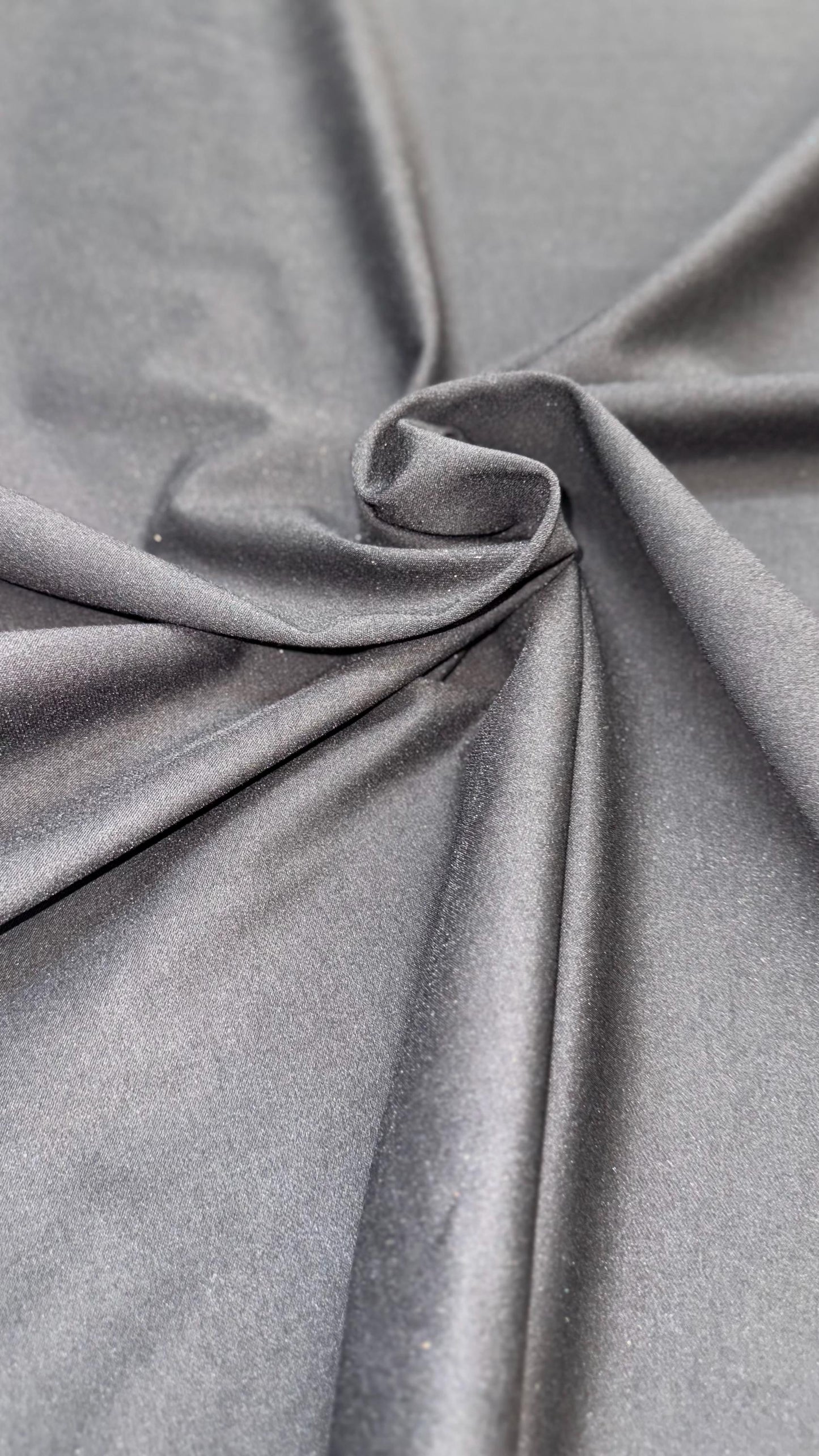 Super Heavy Black Gabardine Spandex 2-way stretch 58/60” Sold by the YD. High quality fabrics by AlexLAFabrics