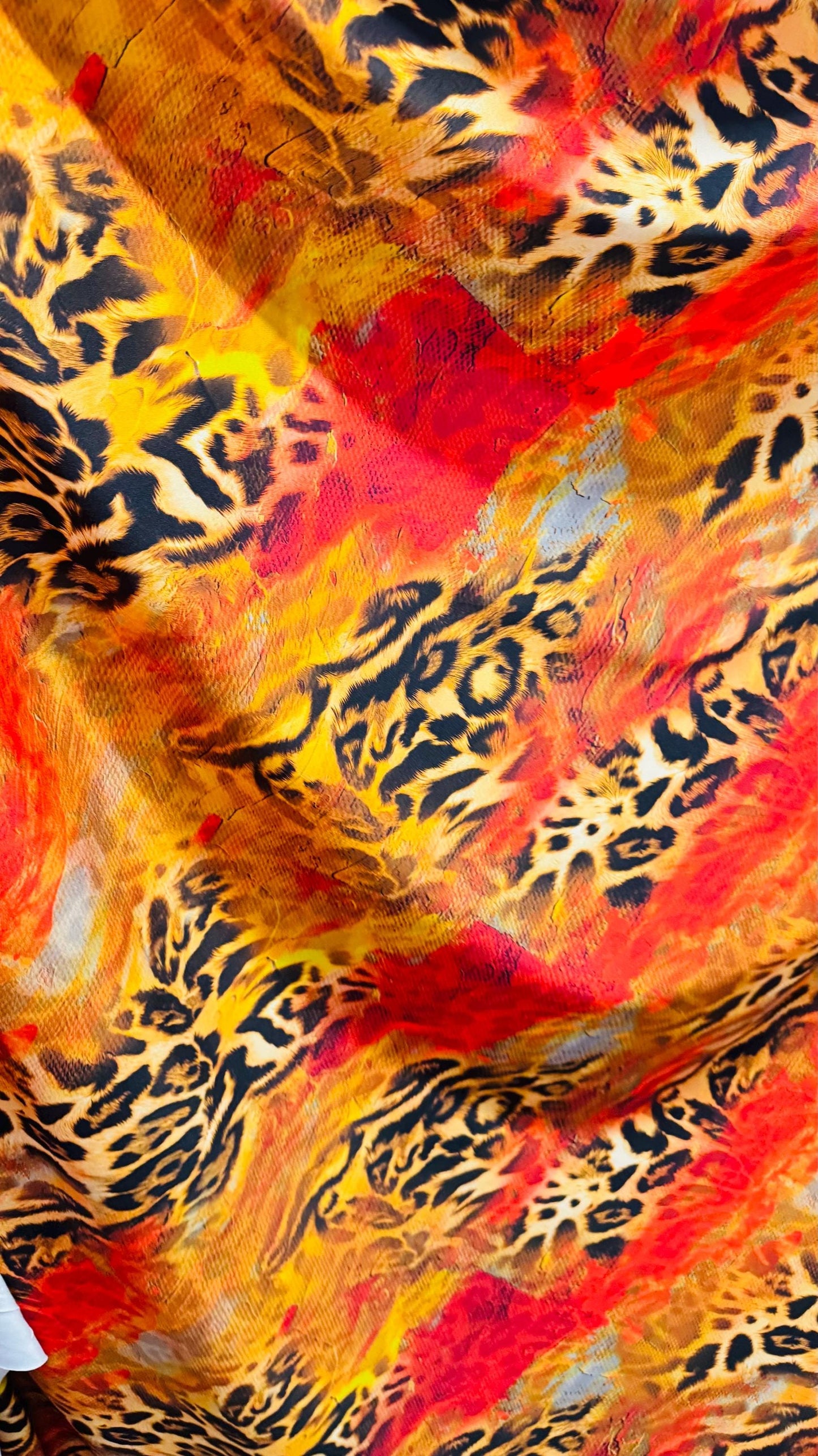 New Exotic Hiding Leopard design print on great quality of nylon spandex and power mesh nylon spandex 4-way stretch 58/60” High quality