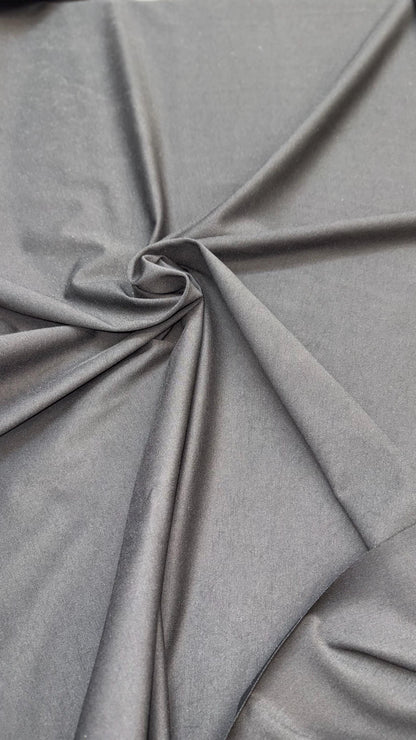 Super Heavy Black Gabardine Spandex 2-way stretch 58/60” Sold by the YD. High quality fabrics by AlexLAFabrics