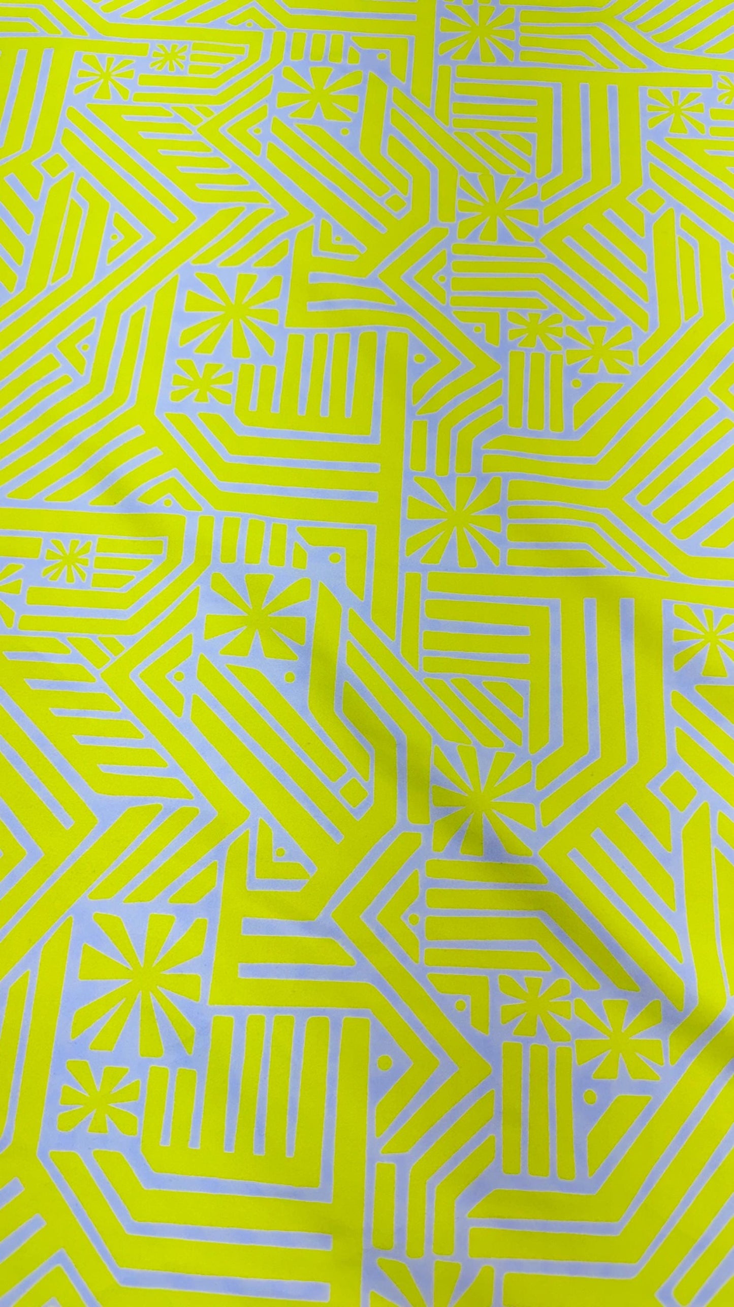 Geometric Fashion design nylon spandex 4way stretch 54/55" sold by the yd. Ships worldwide from Los Angeles California USA