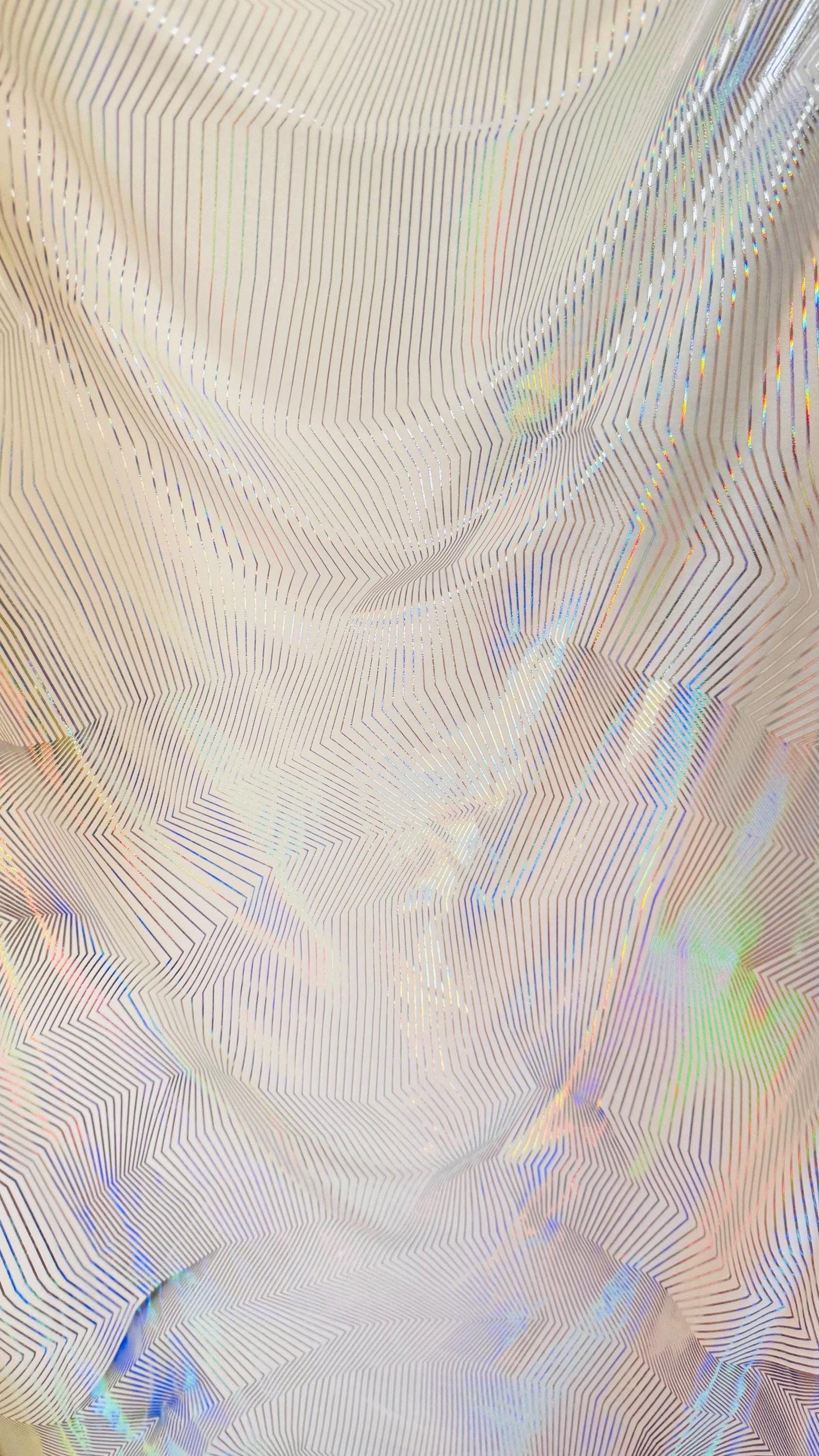 New Digital Geometric design on hologram poly spandex 2-way stretch 58/60” Sold by the YD. Ships Worldwide from Los Angeles California USA.
