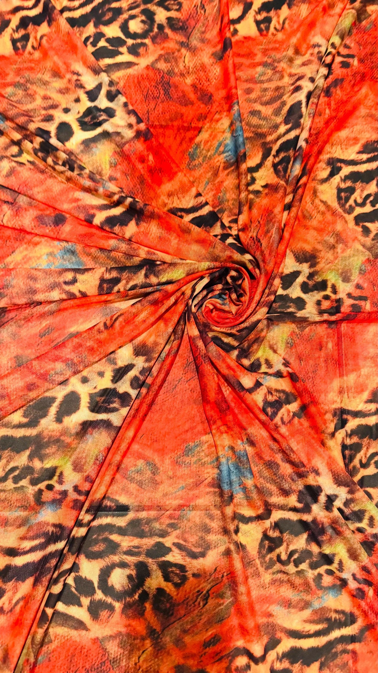 New Exotic Safari design print on great quality of power mesh nylon 4-way stretch 58/60” Sold by the YD. Ships worldwide from Los Angeles