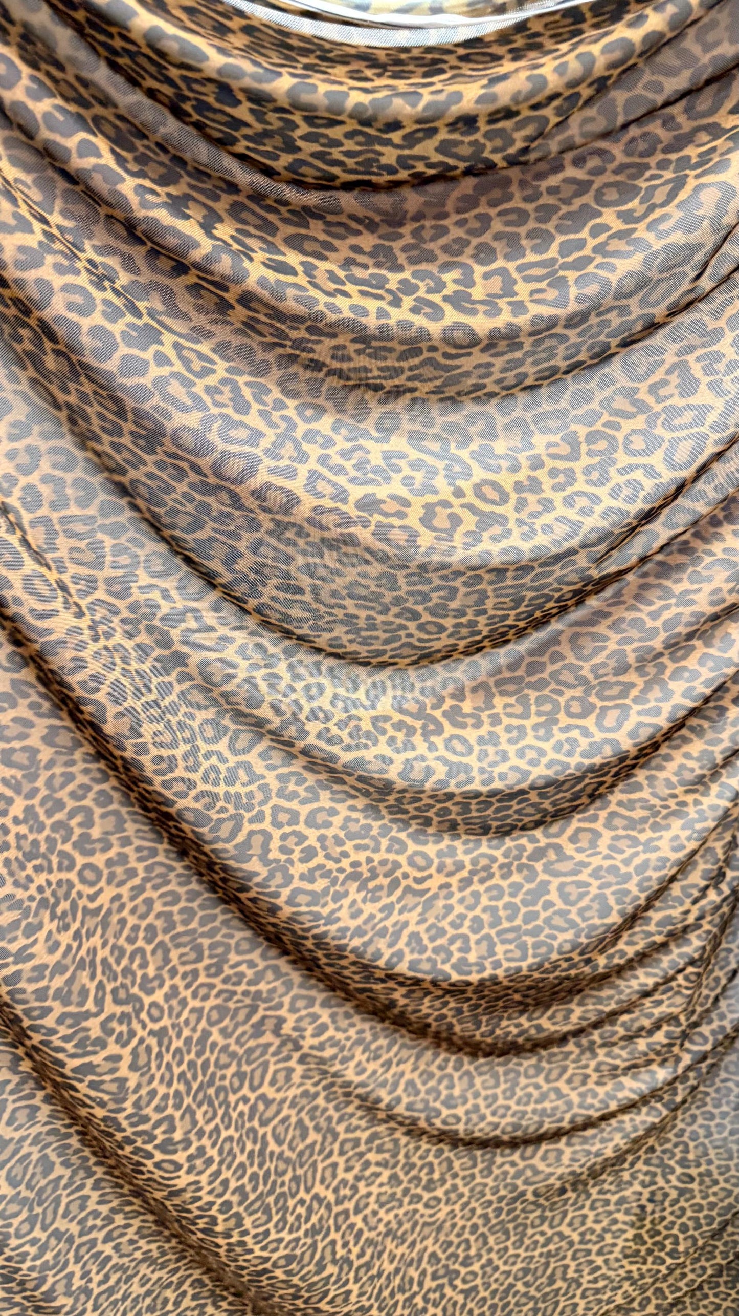 New Cheetah Exotic Animal print design on nylon power mesh 4way stretch 58/60” Sold by the YD. Ships worldwide from Los Angeles California