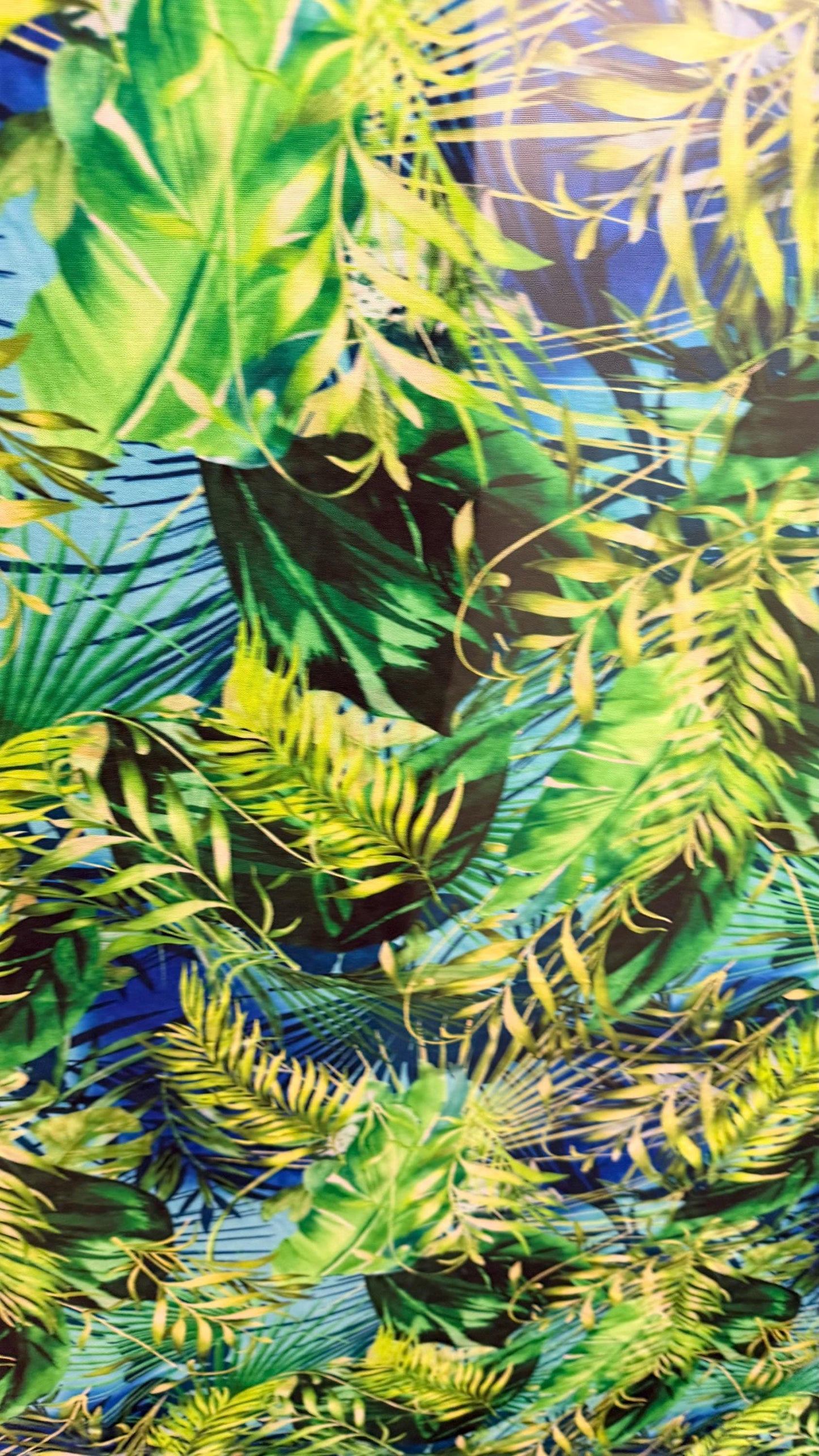 New Tropical Jlo Fashion design print on best quality of power mesh 4way stretch 58/60" Sold by the YD. Ships worldwide from Los Angeles CA