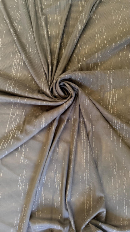 New Metallic mesh Yayi design Black/silver see through fabric 2-way stretch 58/60” Sold by the YD. Ships Worldwide from Los Angeles Californ