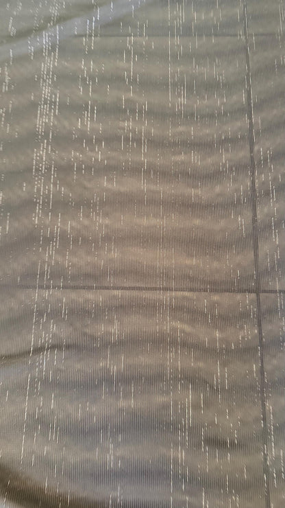 New Metallic mesh Yayi design Black/silver see through fabric 2-way stretch 58/60” Sold by the YD. Ships Worldwide from Los Angeles Californ