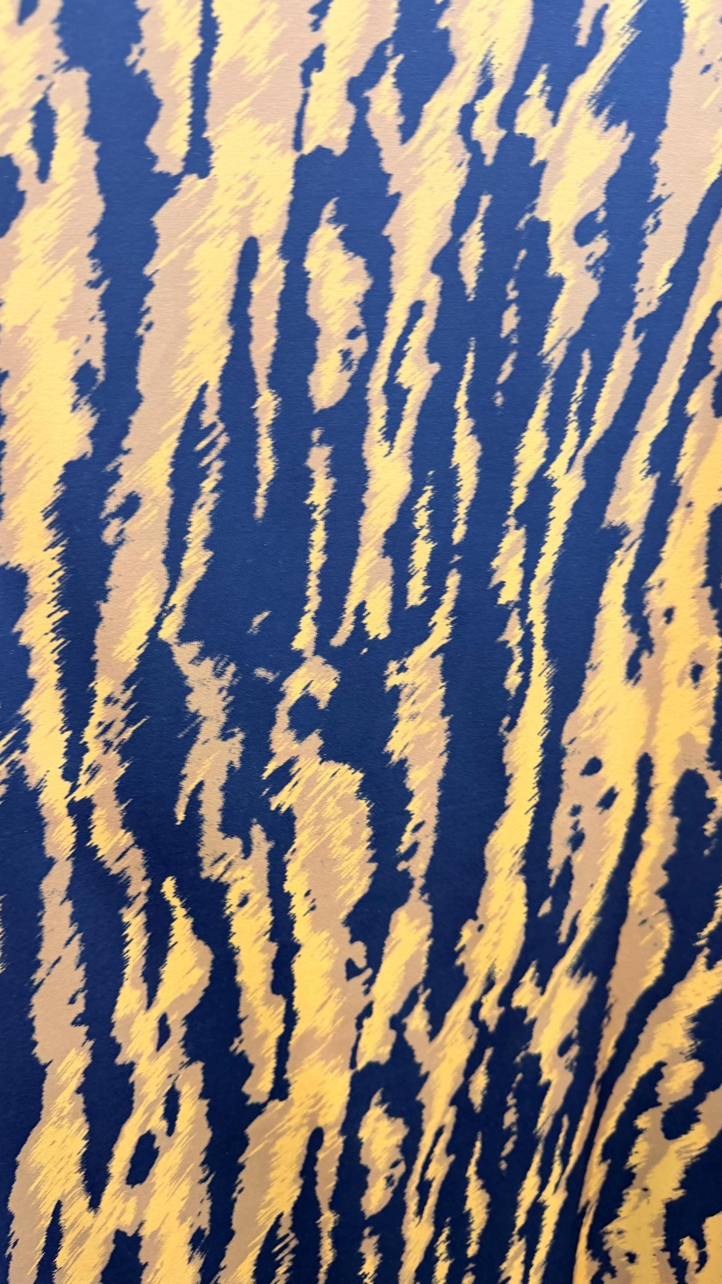 New Exotic Tiger design Gold/ black print on nylon spandex 4way stretch 58/60" Sold by the YD. Ships worldwide from Los Angeles California