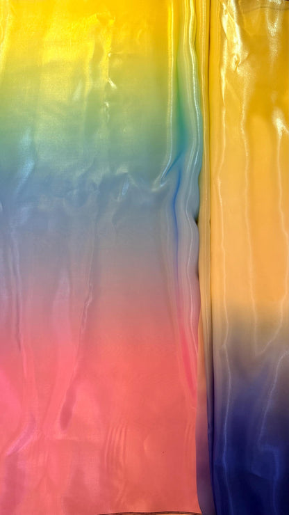 New Ombre design print on super organza best quality in the market 58/60” Sold by the YD. Ships Worldwide from Los Angeles California USA