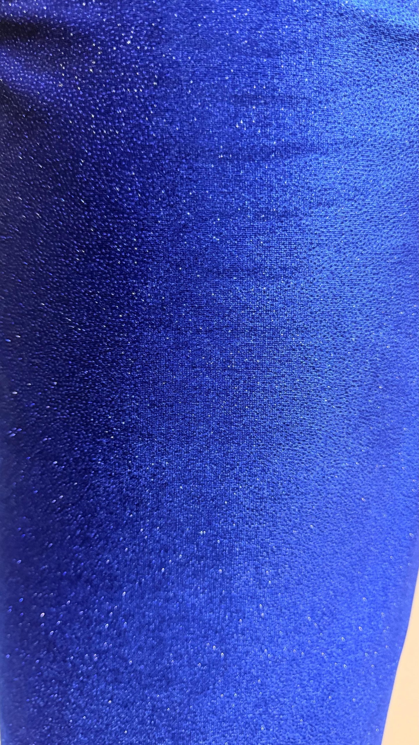 Stretch velvet with glitter Royal color heavy velvet 4way Stretch 58/60" Sold by the YD. Ships worldwide from Los Angeles California USA.