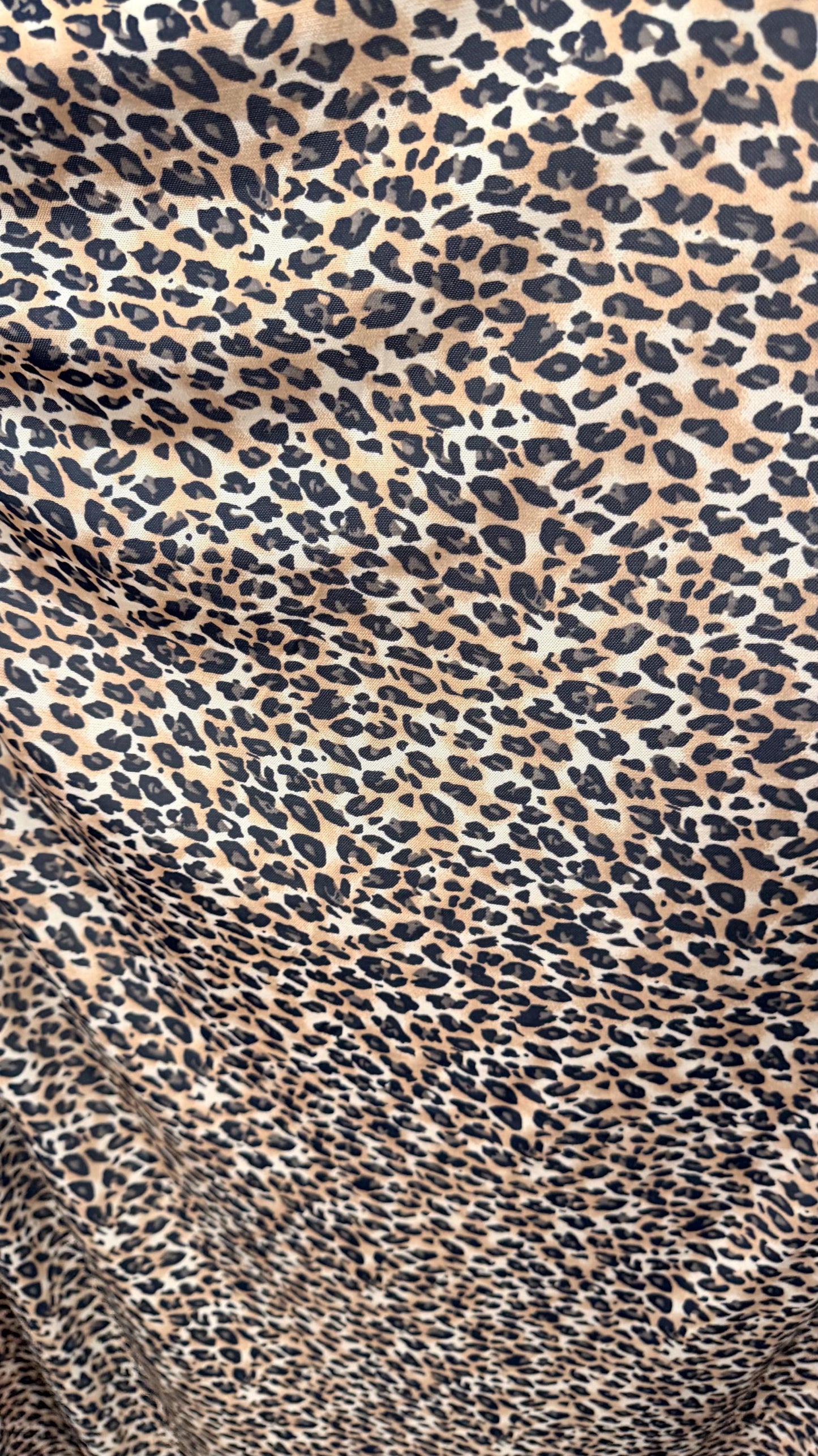 New Exotic Cheetah design print on nylon power mesh 4way stretch 58/60” Sold by the YD. Ships worldwide from Los Angeles California USA.