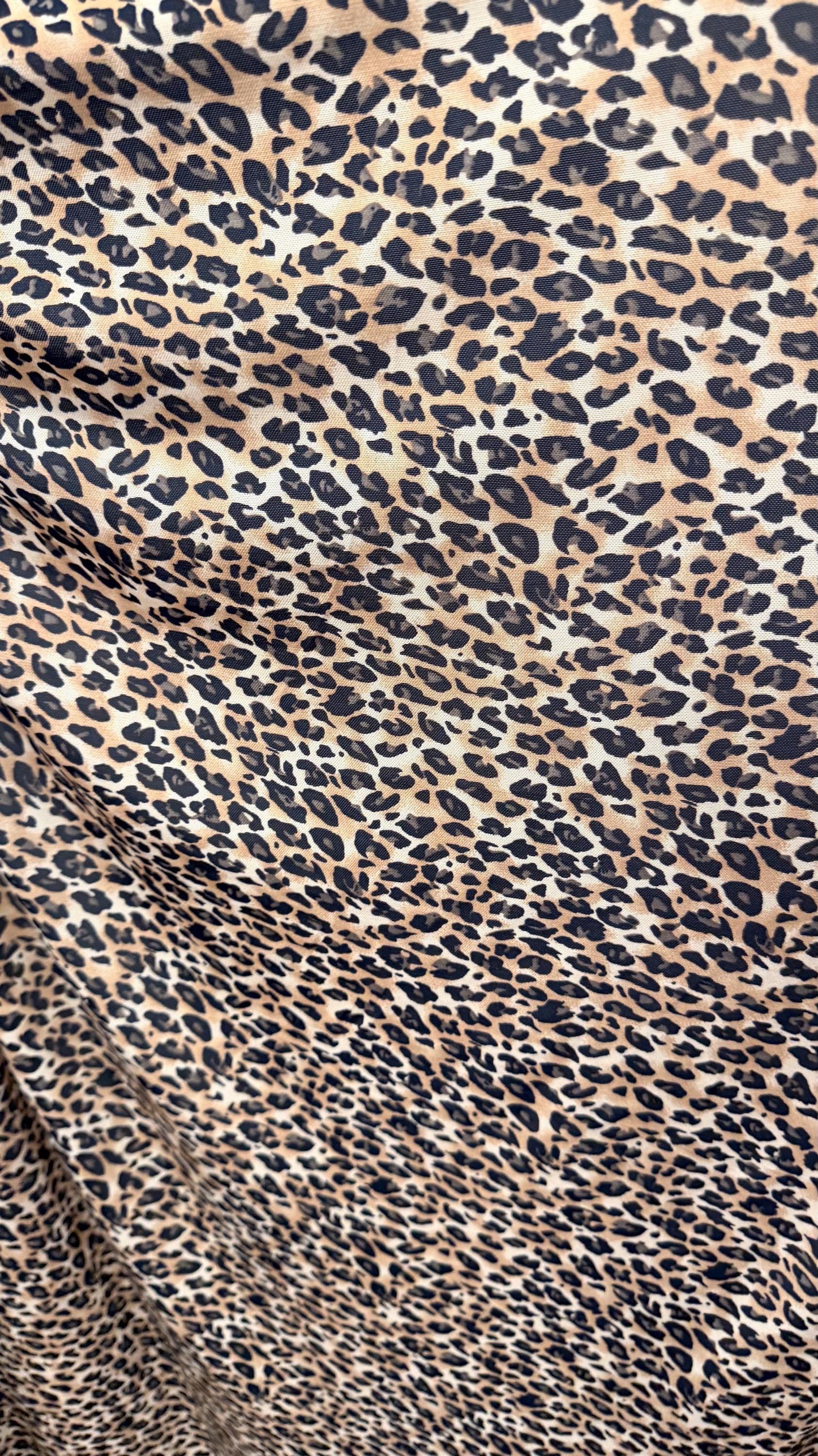 New Exotic Cheetah design print on nylon power mesh 4way stretch 58/60” Sold by the YD. Ships worldwide from Los Angeles California USA.
