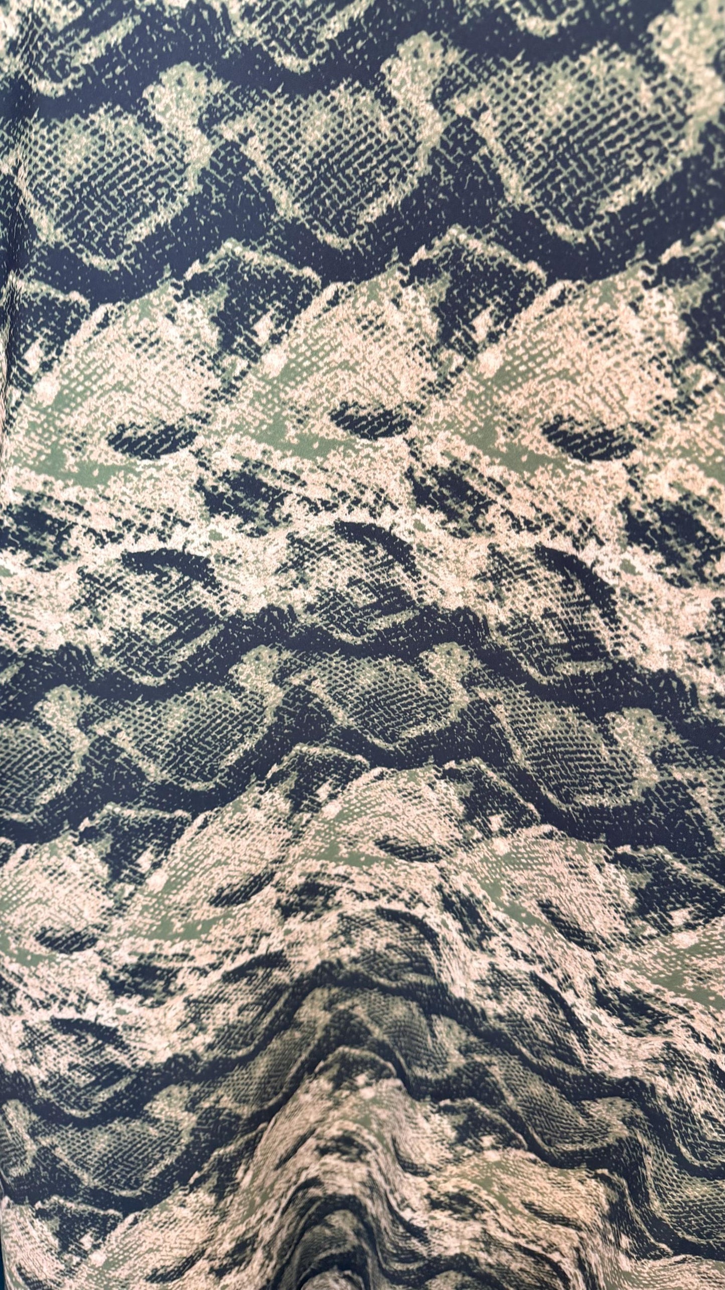 New Boa snake design print on heavy nylon spandex 4way stretch 58/60" Sold by the YD. Ships worldwide from Los Angeles California USA.