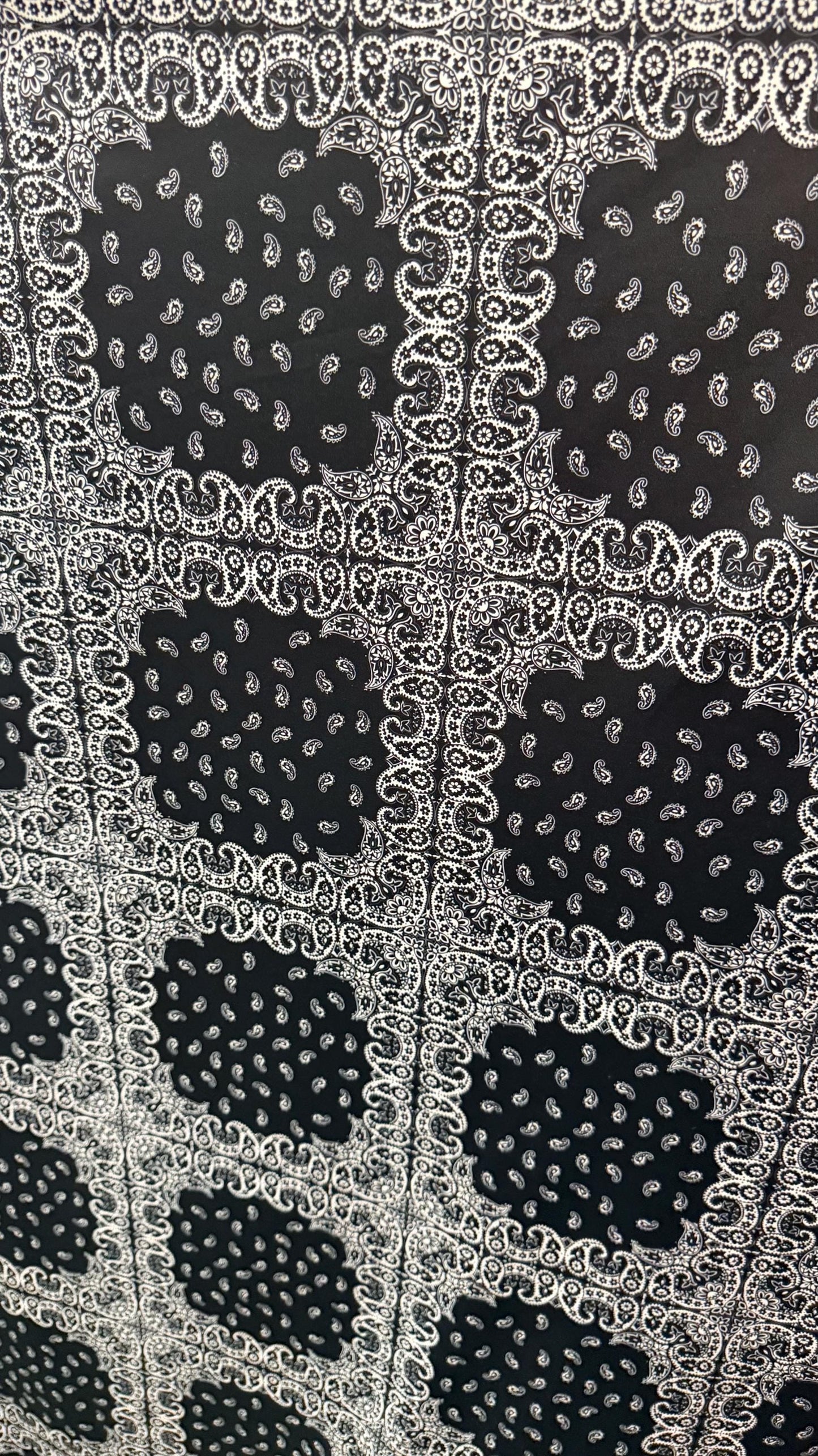 Bandana paisley Luxury design print on great quality of nylon  spandex 4-way stretch 58/60” Sold by the YD. Ships worldwide from Los Angeles