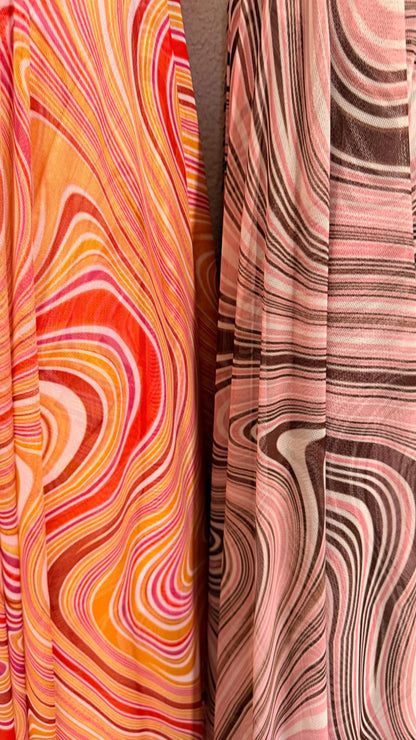 New Modern Abstract design print on great quality of power mesh 4-way stretch 58/60” Sold by the YD. Ships Worldwide from Los Angeles CA