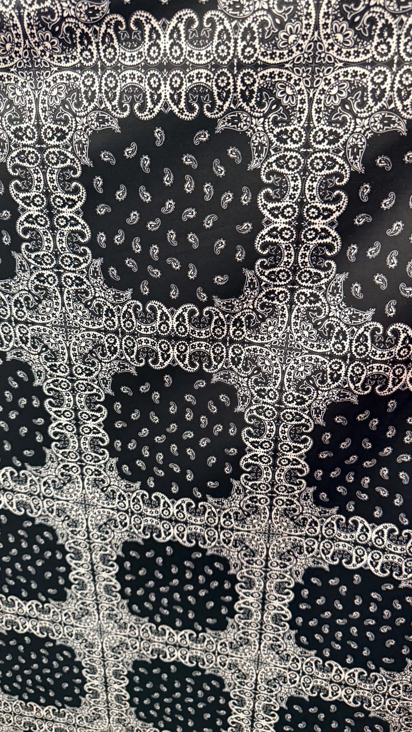 Bandana paisley Luxury design print on great quality of nylon  spandex 4-way stretch 58/60” Sold by the YD. Ships worldwide from Los Angeles
