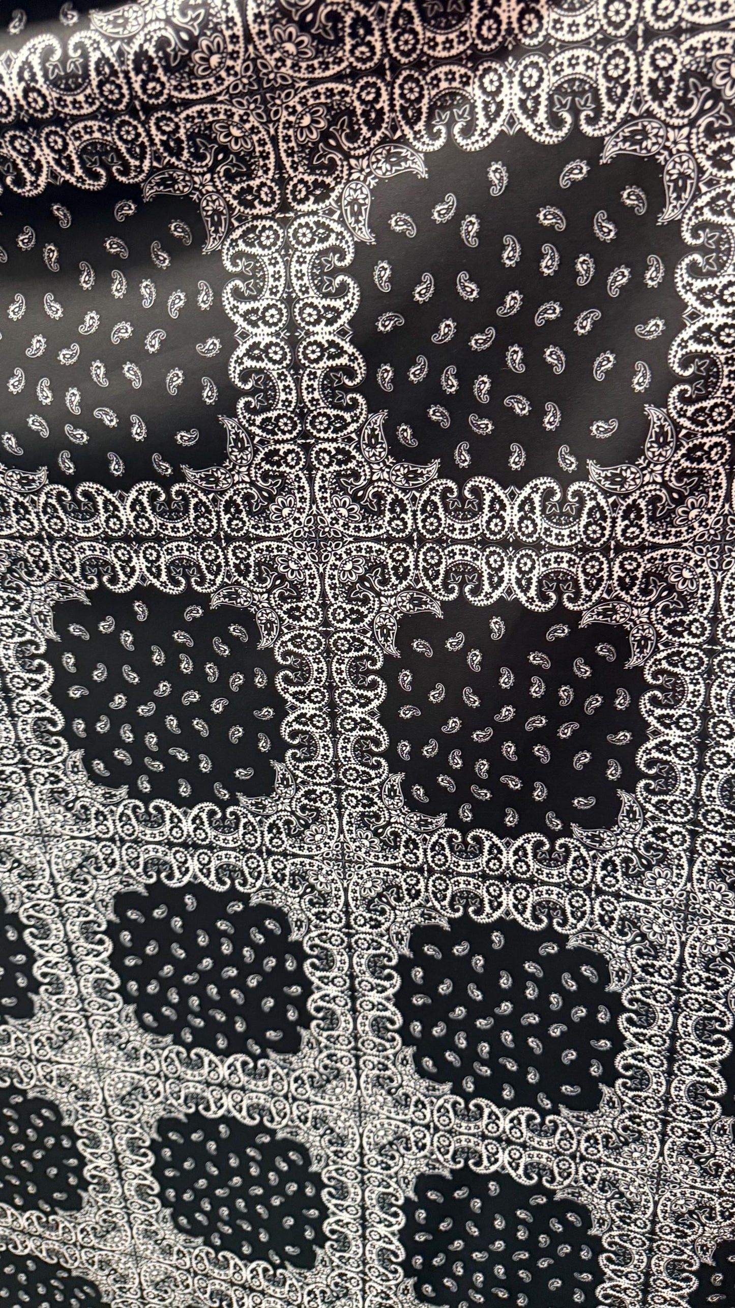 Bandana paisley Luxury design print on great quality of nylon  spandex 4-way stretch 58/60” Sold by the YD. Ships worldwide from Los Angeles