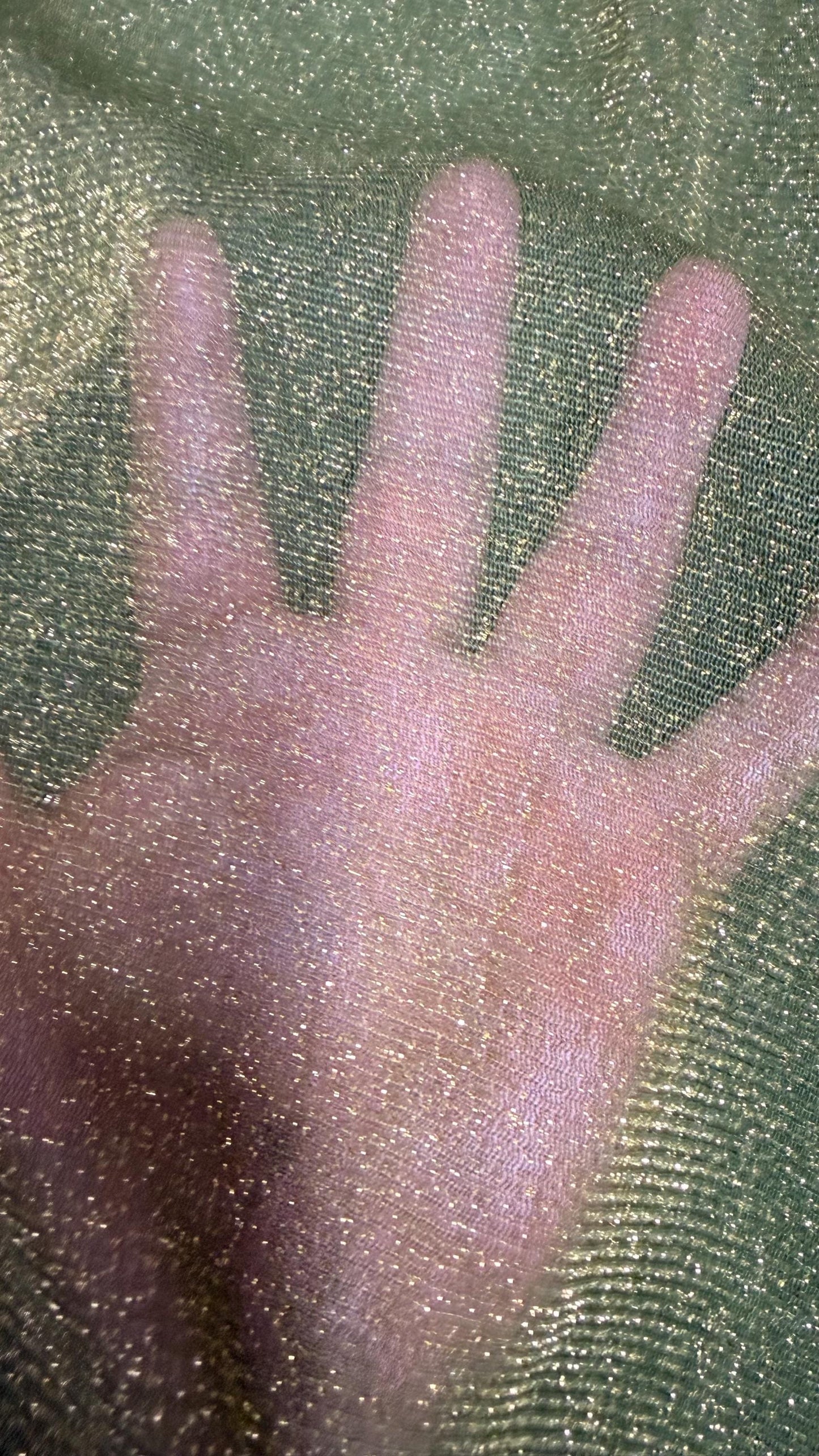 New Metallic mesh with Lurex see through fabric 4-way stretch 58/60” Sold by the YD. Ships Worldwide from Los Angeles California USA