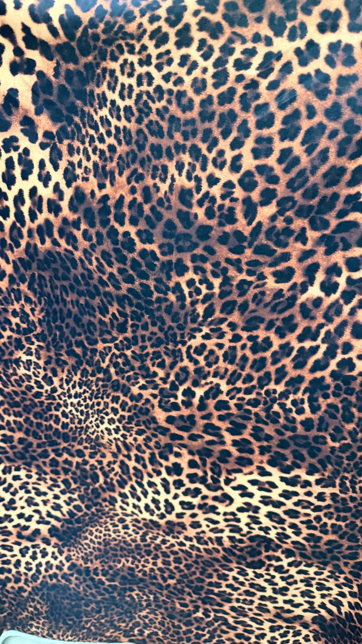 Wild Leopard design Taupe/Brown color print on best quality of nylon spandex 4-way stretch 58/60” High Quality fabrics by AlexLAFabrics