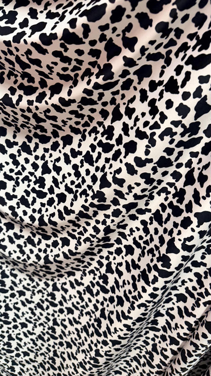 New Exotic Baby Cow design print on best quality of nylon spandex 4-way stretch 58/60” Sold by the YD. Ships Worldwide from Los Angeles CA