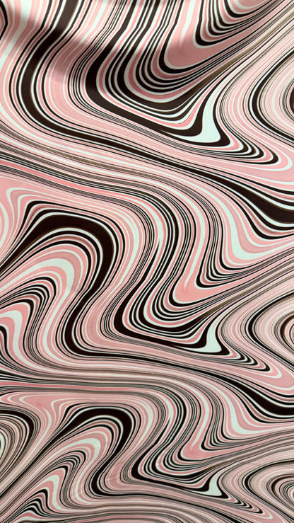 New Modern abstract design multicolor lava print on nylon spandex 4way stretch 58/60" Sold by the YD. Ships worldwide from Los Angeles CA