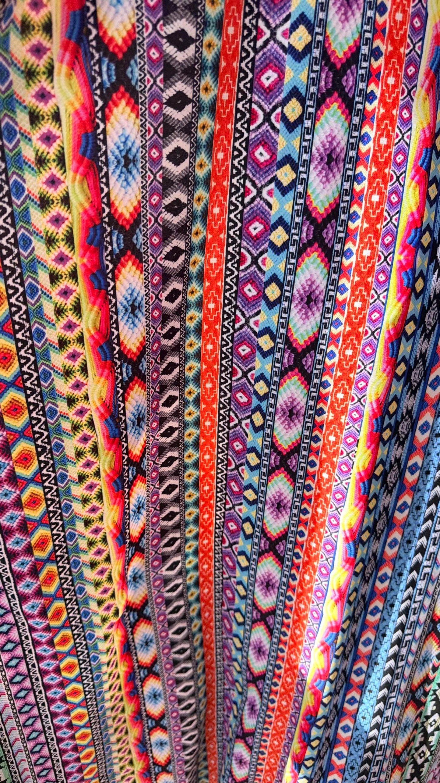 NEW Nylon spandex AZTEC design 4way Stretch  58/60" Sold by the yd Ships worldwide from Los Angeles California USA. High quality fabrics