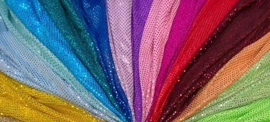 New Cosmic Shiny sequins 3mm sequinz size on metallic mesh 44/45" Sold by the YD. Ships worldwide from Los Angeles California USA