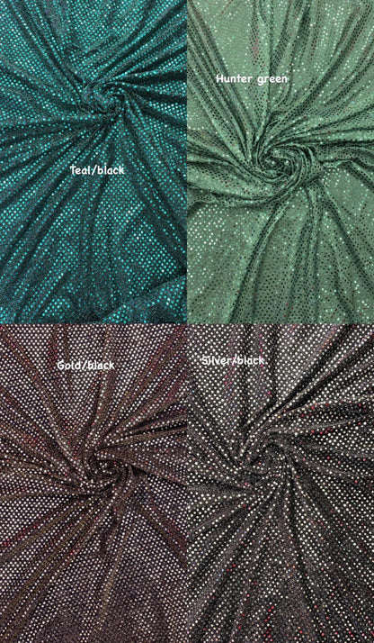 New Cosmic Shiny sequins 3mm sequinz size on metallic mesh 44/45" Sold by the YD. Ships worldwide from Los Angeles California USA