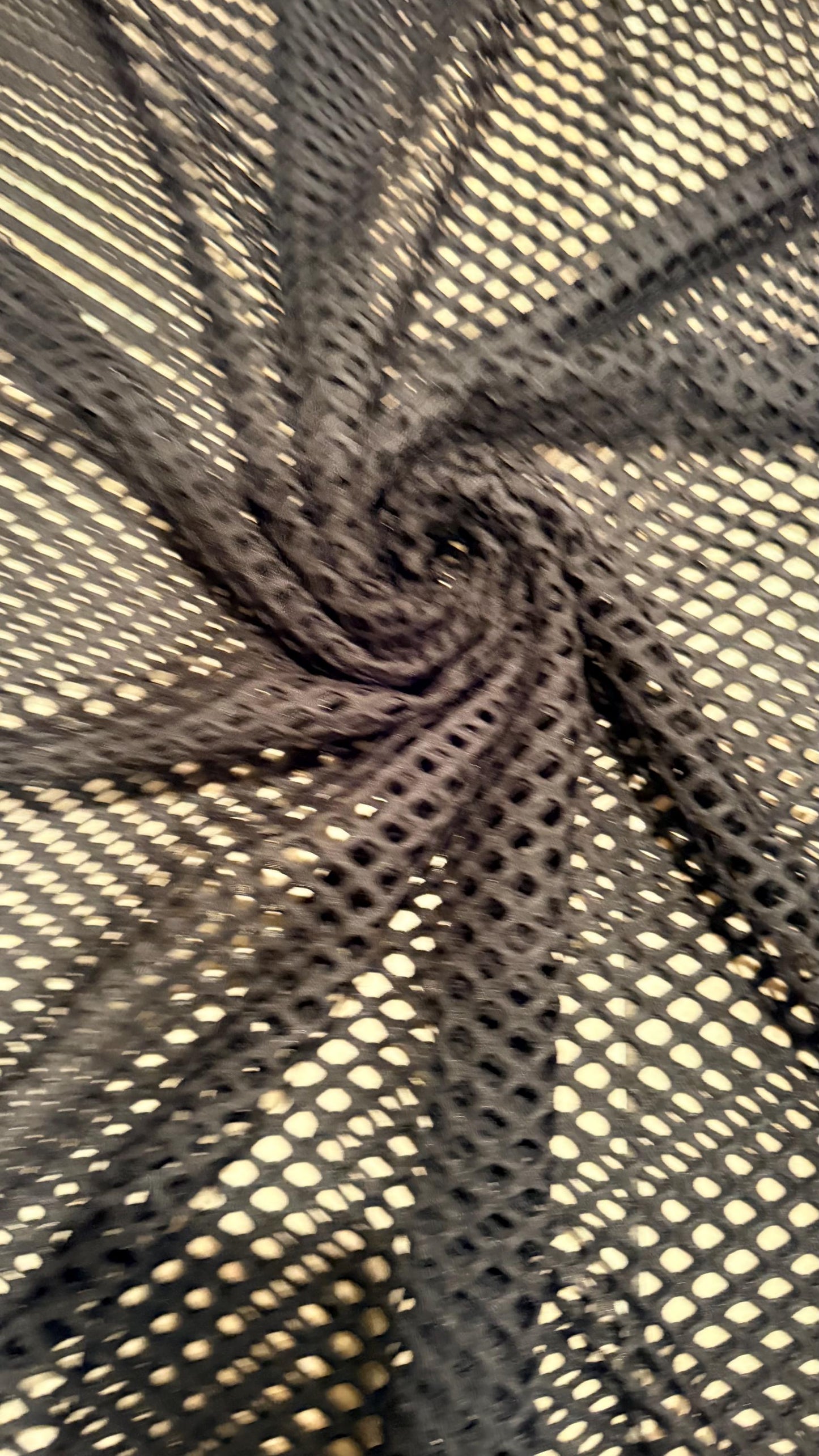 Fishnet Diamond mesh poly spandex 2-way stretch 58/60" Sold by the YD. Ships worldwide from Los Angeles California USA.