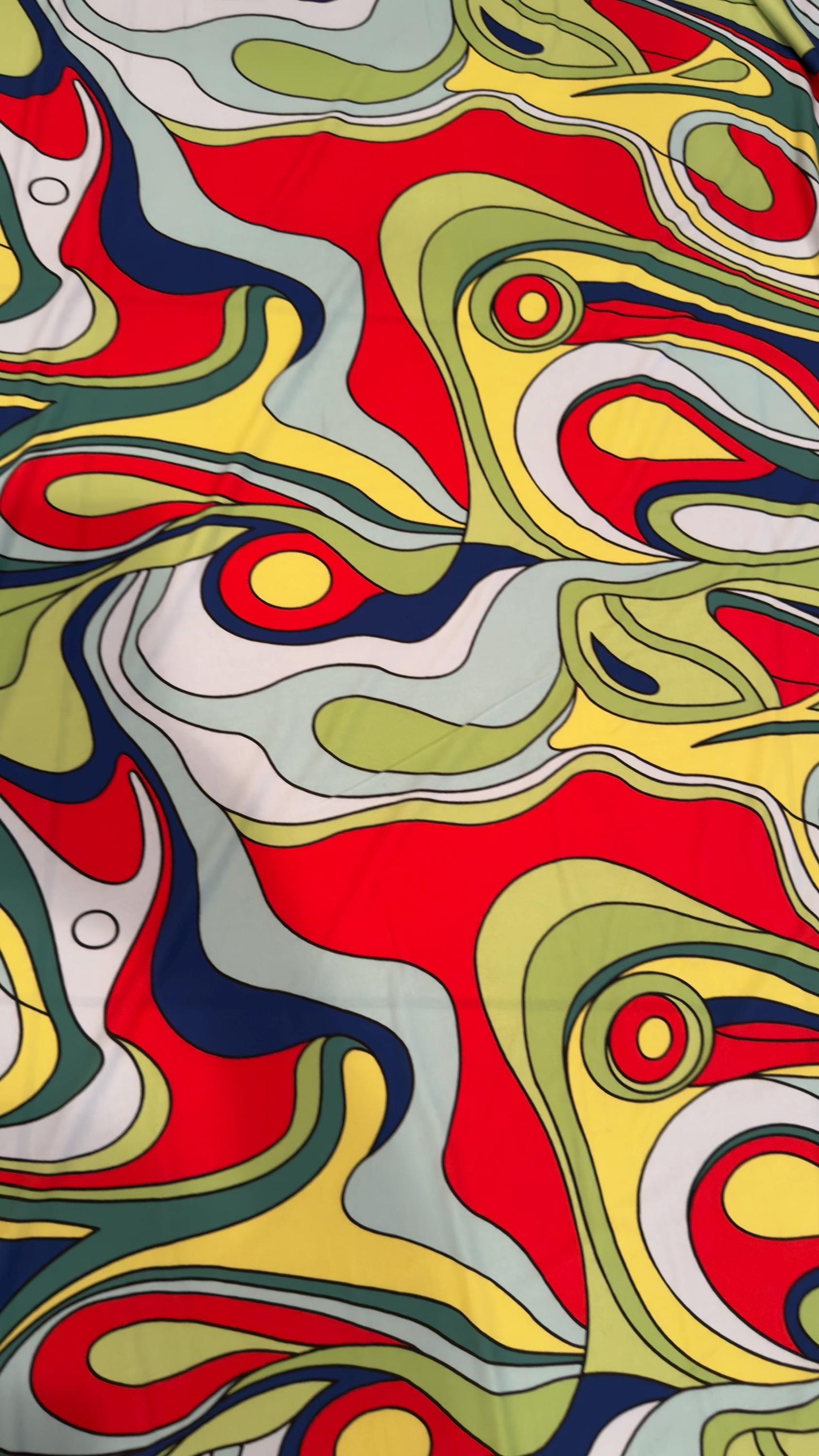 Luxury modern abstract fashion design print on great quality of poly spandex 2-way stretch High quality fabrics by AlexLAFabrics