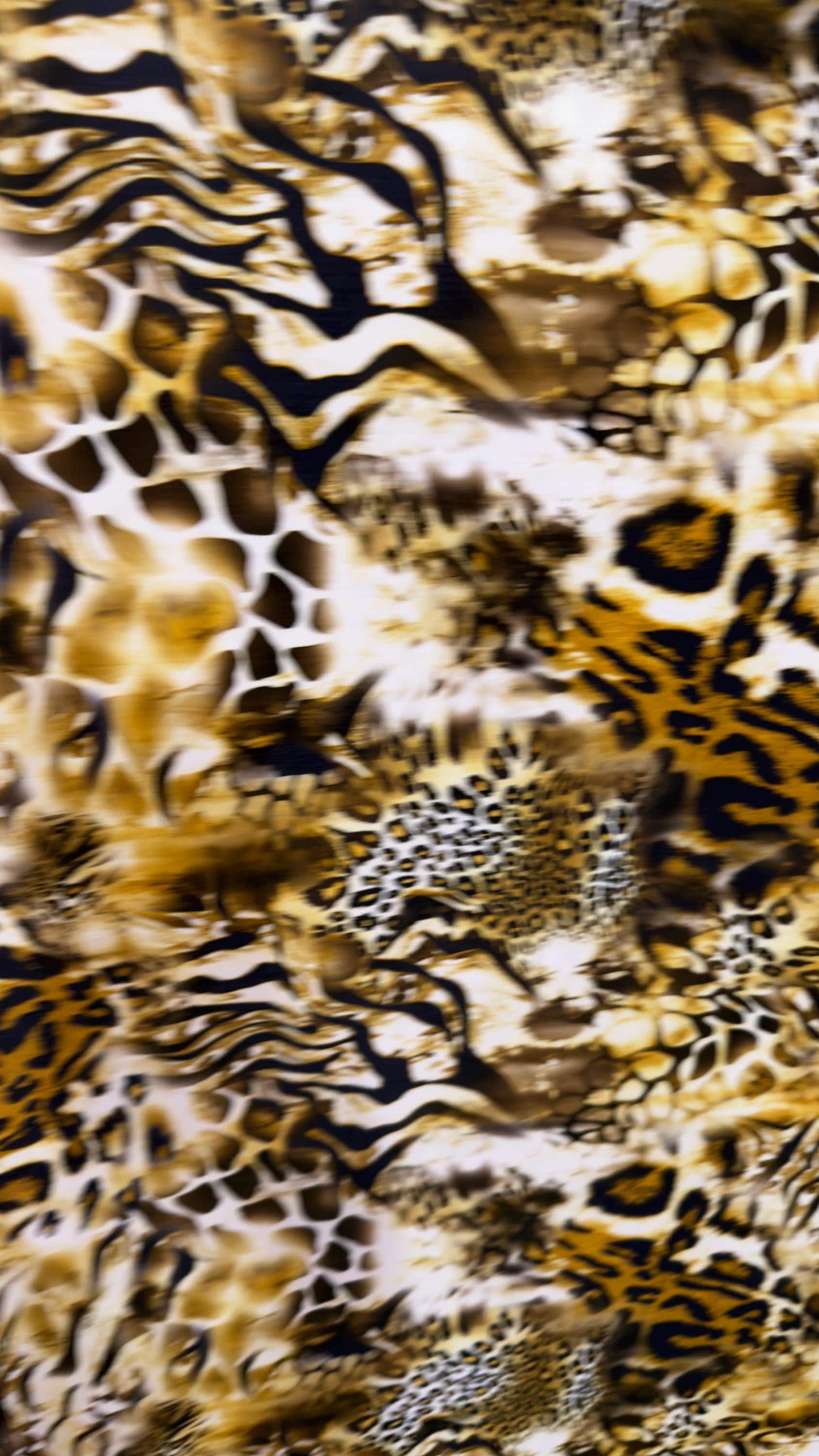 New Safari design exotic multi print on nylon spandex 4-way stretch 58/60” Sold by the YD. Ships worldwide from Los Angeles California USA.