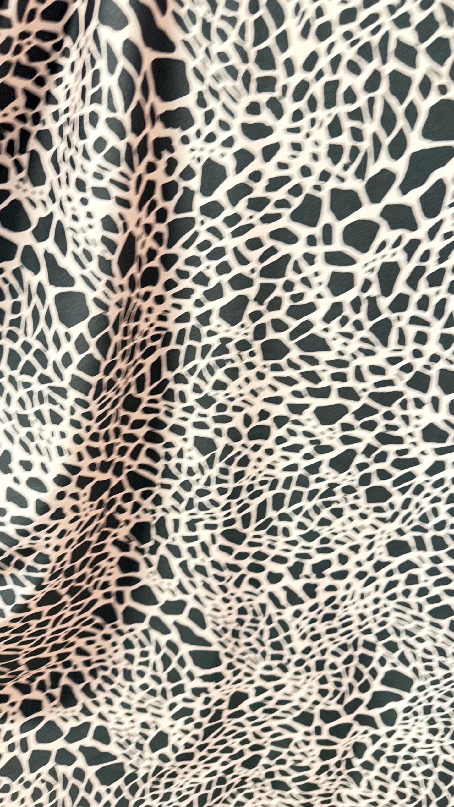 New Giraffe Abstrat design print on nylon spandex 4-way stretch 58/60” Sold by the YD. Ships worldwide from Los Angeles California USA.