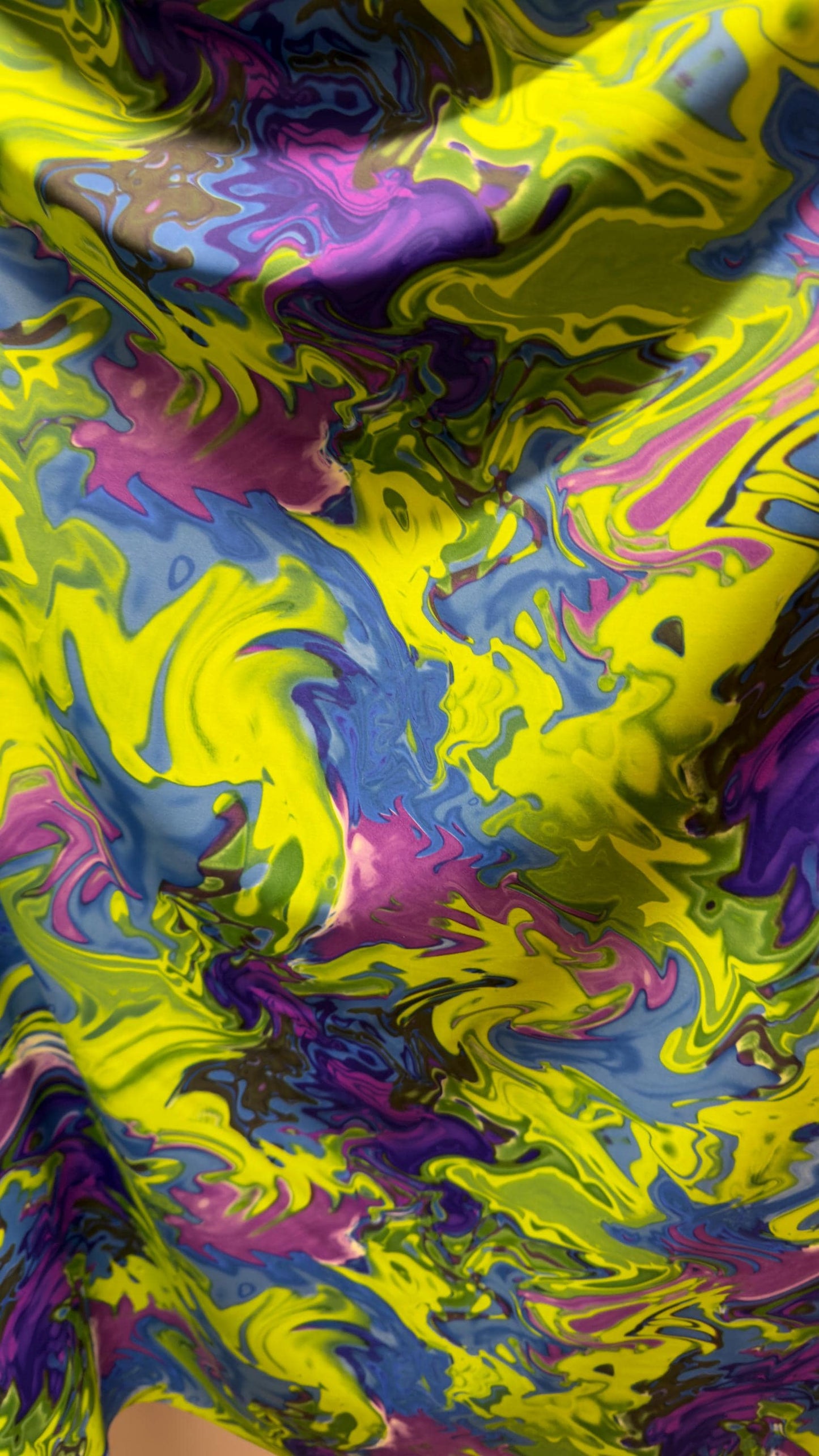 New Abstract Lava design ok great quality of nylon spandex 4way stretch 58/60" Sold by the YD. Ships worldwide from Los Angeles California