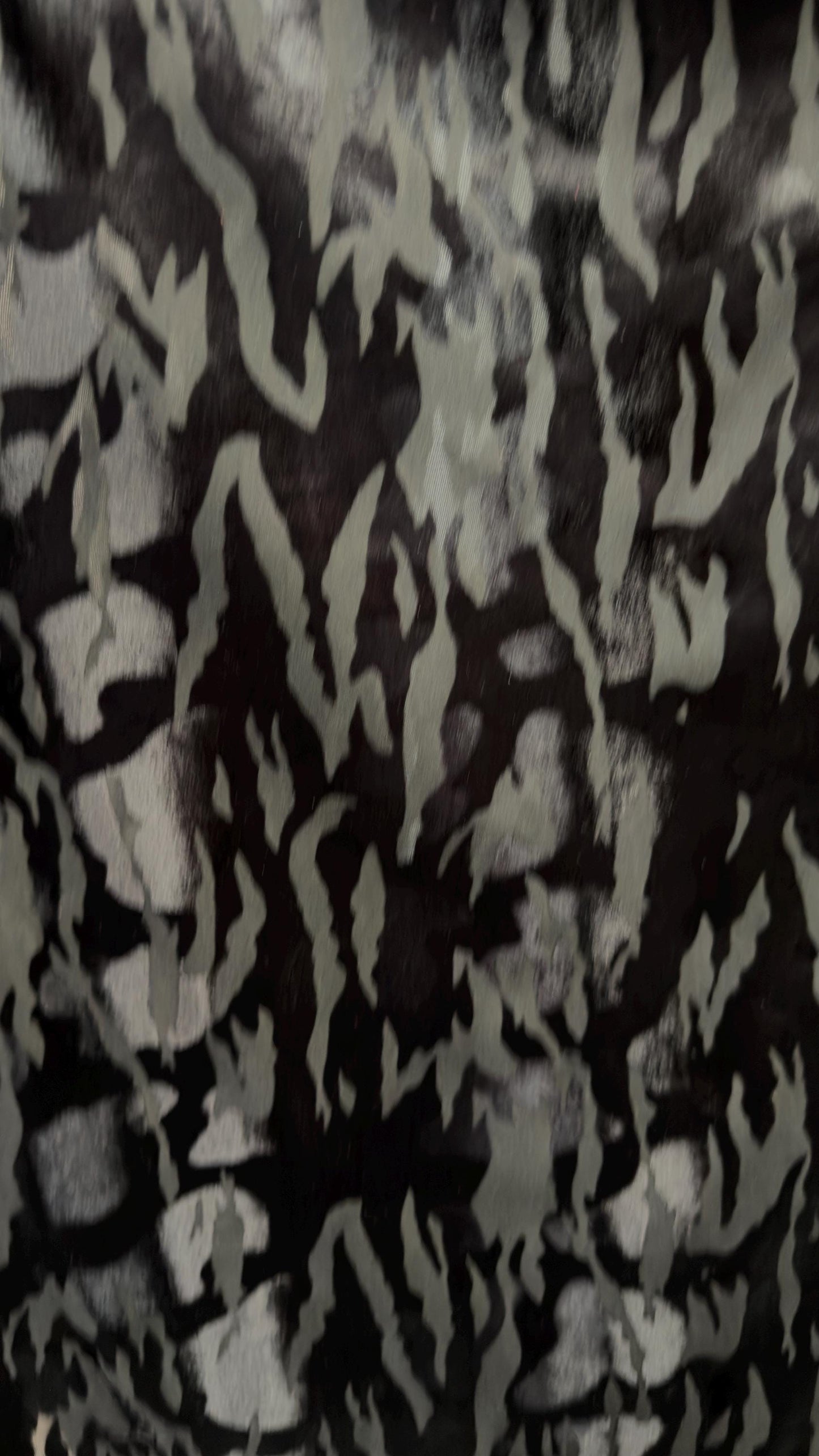 Camouflage Design burnout stretch velvet 4-way stretch 58/60” High quality fabrics by AlexLAFabrics
