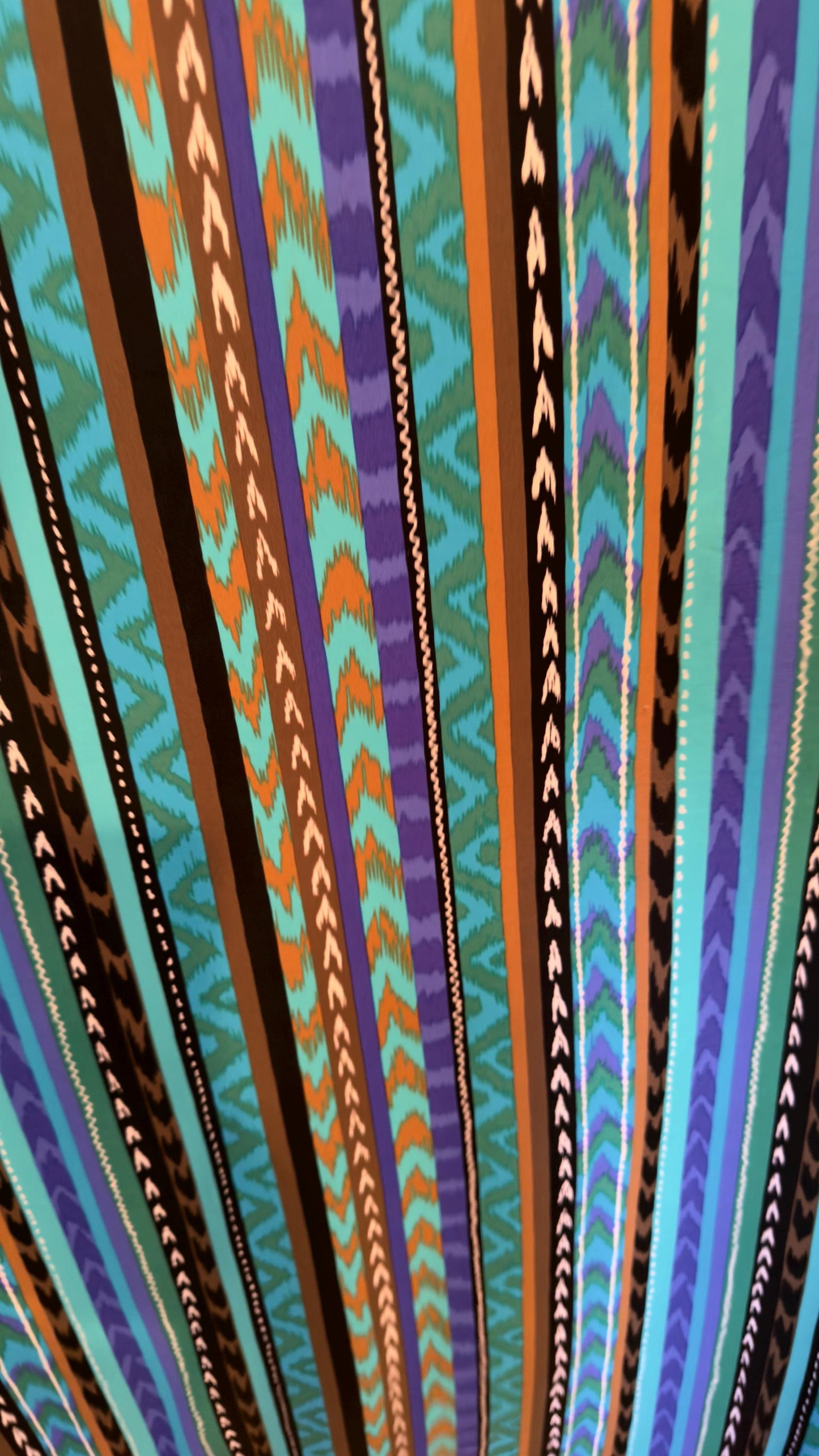 New Tribals design multi colors print on great quality of nylon spandex 4-way stretch 58/60” Sold by the YD. Ships Worldwide